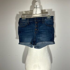 Hollister Denim High-Rise Shorts - 5/27W